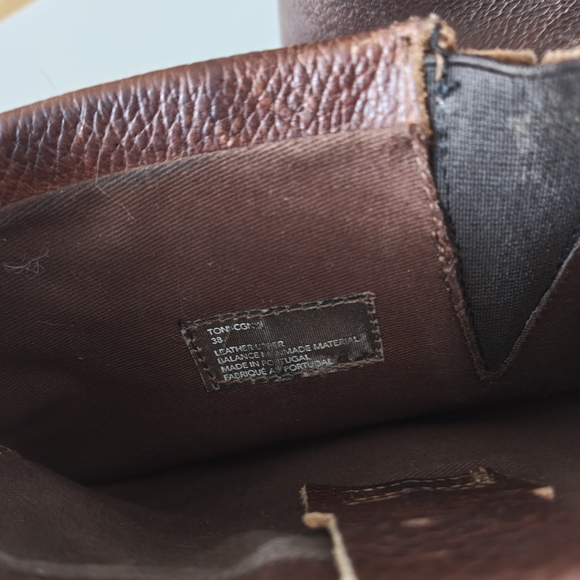 Tall Leather Riding Boots - Picture 5 of 6